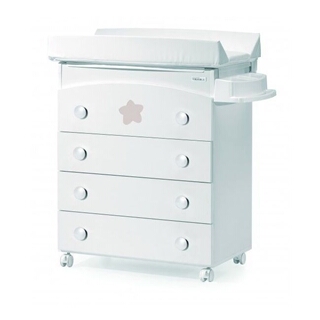 MUEBLE BAÑERA BIG STAR BLANCA PLATA TRAMA