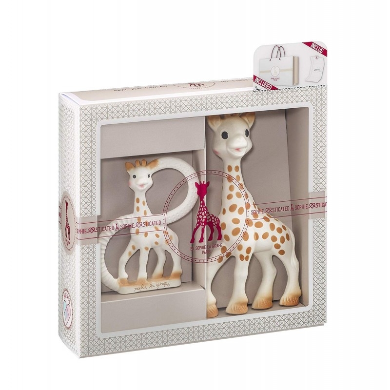 Mi primer set Sophie la girafe + Anillo de Dentici�n 100% natural