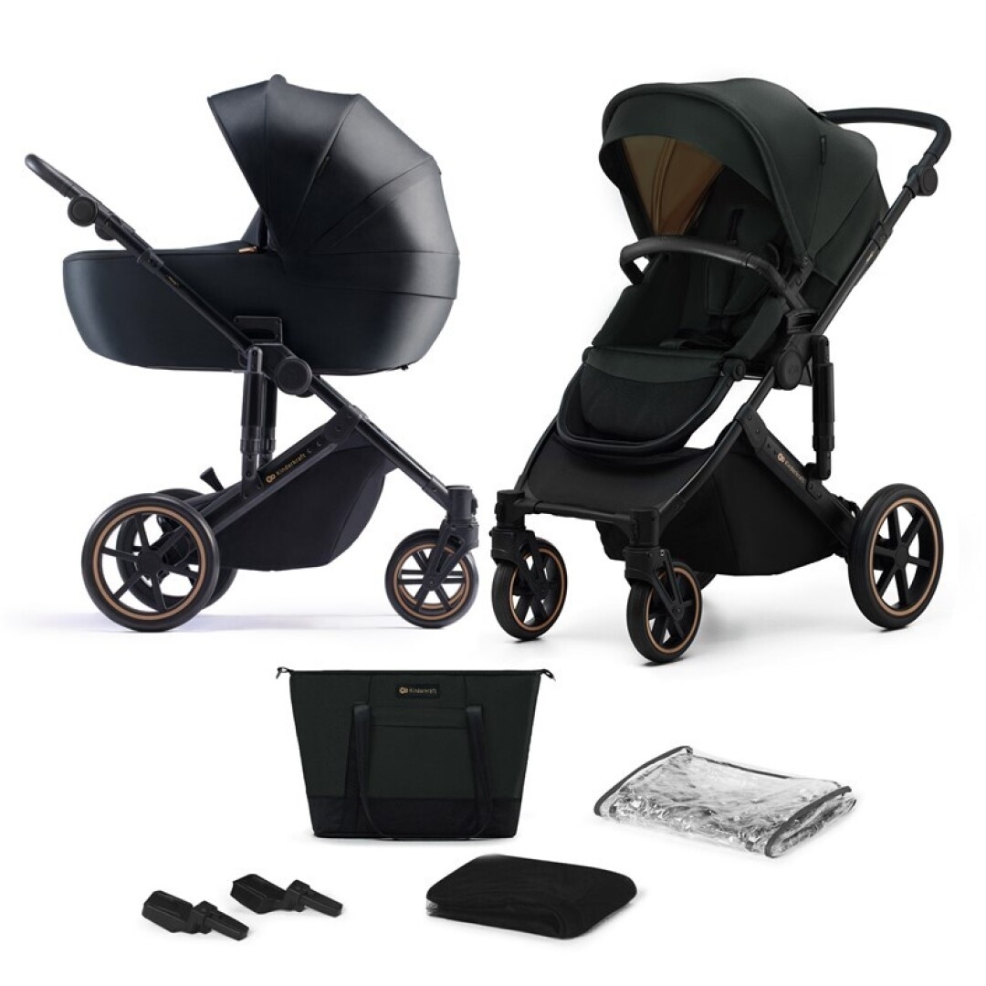 COCHE PRIME DUO VENECIAN BLACK KINDERKRAFT